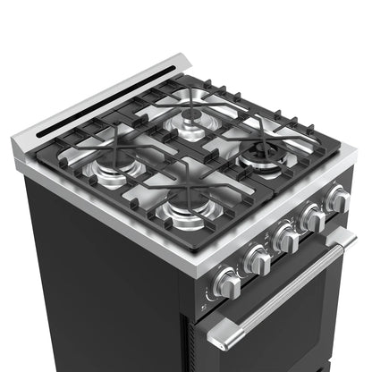Unique 24" Off-Grid Propane Range (Battery Ignition)