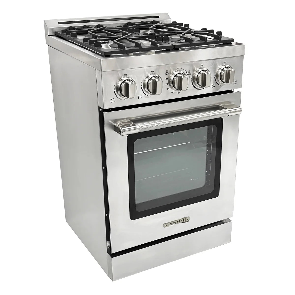 Unique 24" Off-Grid Propane Range (Battery Ignition)