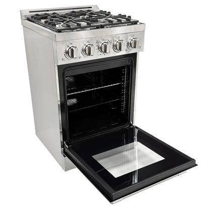 Unique 24" Off-Grid Propane Range (Battery Ignition)