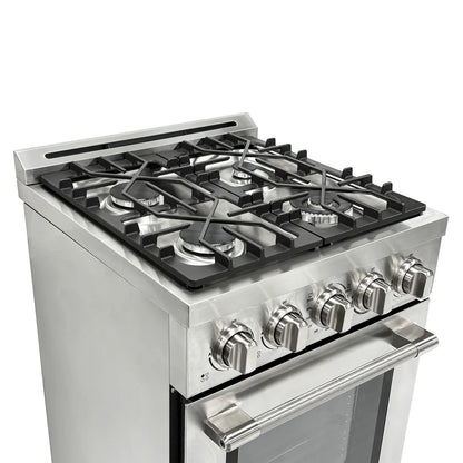 Unique 24" Off-Grid Propane Range (Battery Ignition)