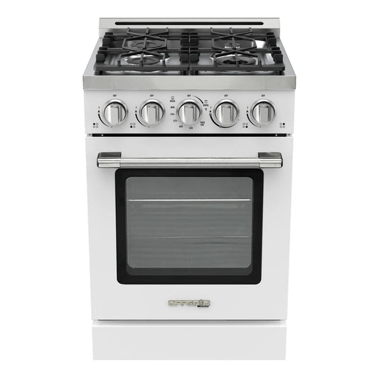 Unique 24" Off-Grid Propane Range (Battery Ignition)