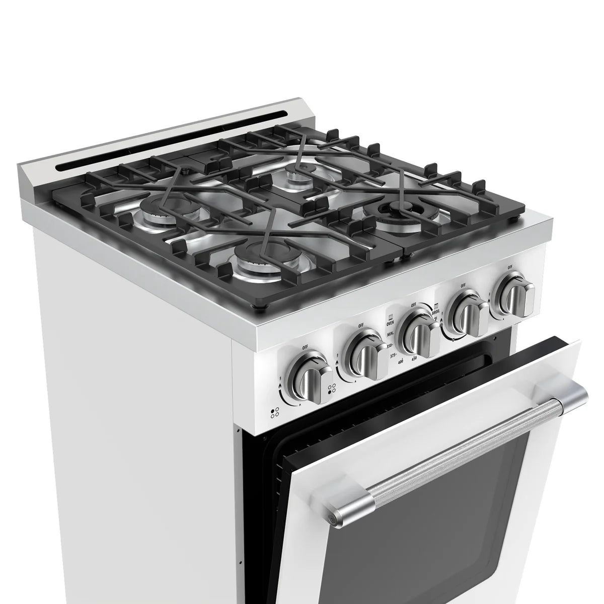 Unique 24" Off-Grid Propane Range (Battery Ignition)
