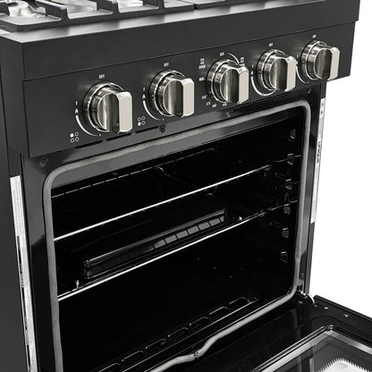 Unique 30" Off-Grid Propane Range (Battery Ignition)