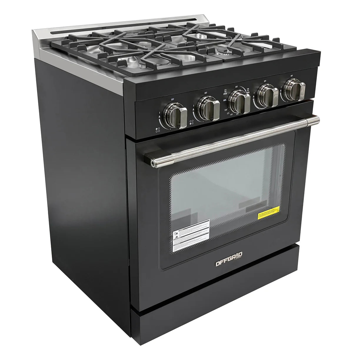 Unique 30" Off-Grid Propane Range (Battery Ignition)