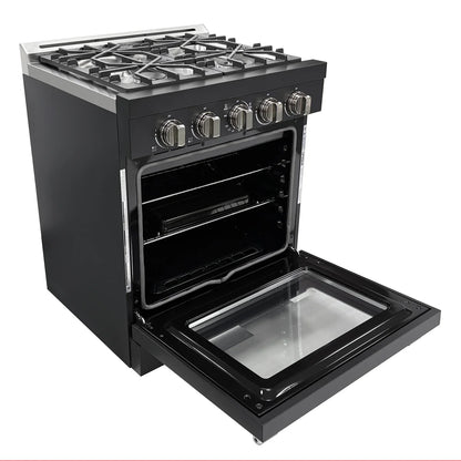 Unique 30" Off-Grid Propane Range (Battery Ignition)