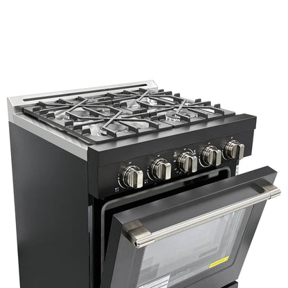 Unique 30" Off-Grid Propane Range (Battery Ignition)
