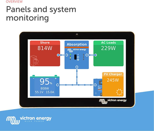 Victron Energy GX Touch 50 overview