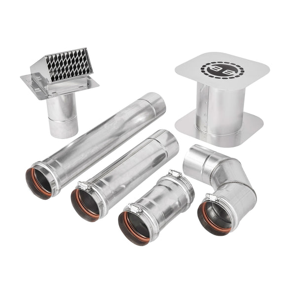 Z-Vent 3" Horizontal Wall Vent Kit