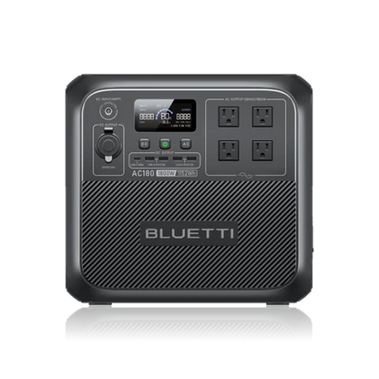 BLUETTI AC180 Solar Portable Power Station | 1,800W 1,152Wh (FREE SHIPPING)