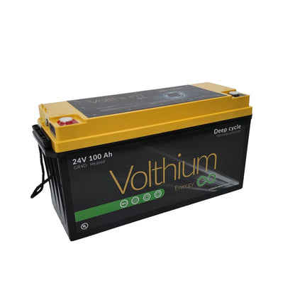 Volthium 24V 100AH Battery SELF-HEATING