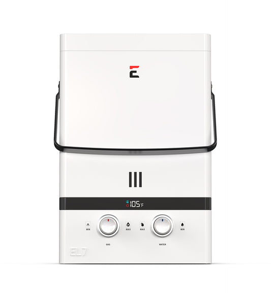 Eccotemp Luxe EL7 Outdoor Portable Tankless Water Heater 1.85 GPM