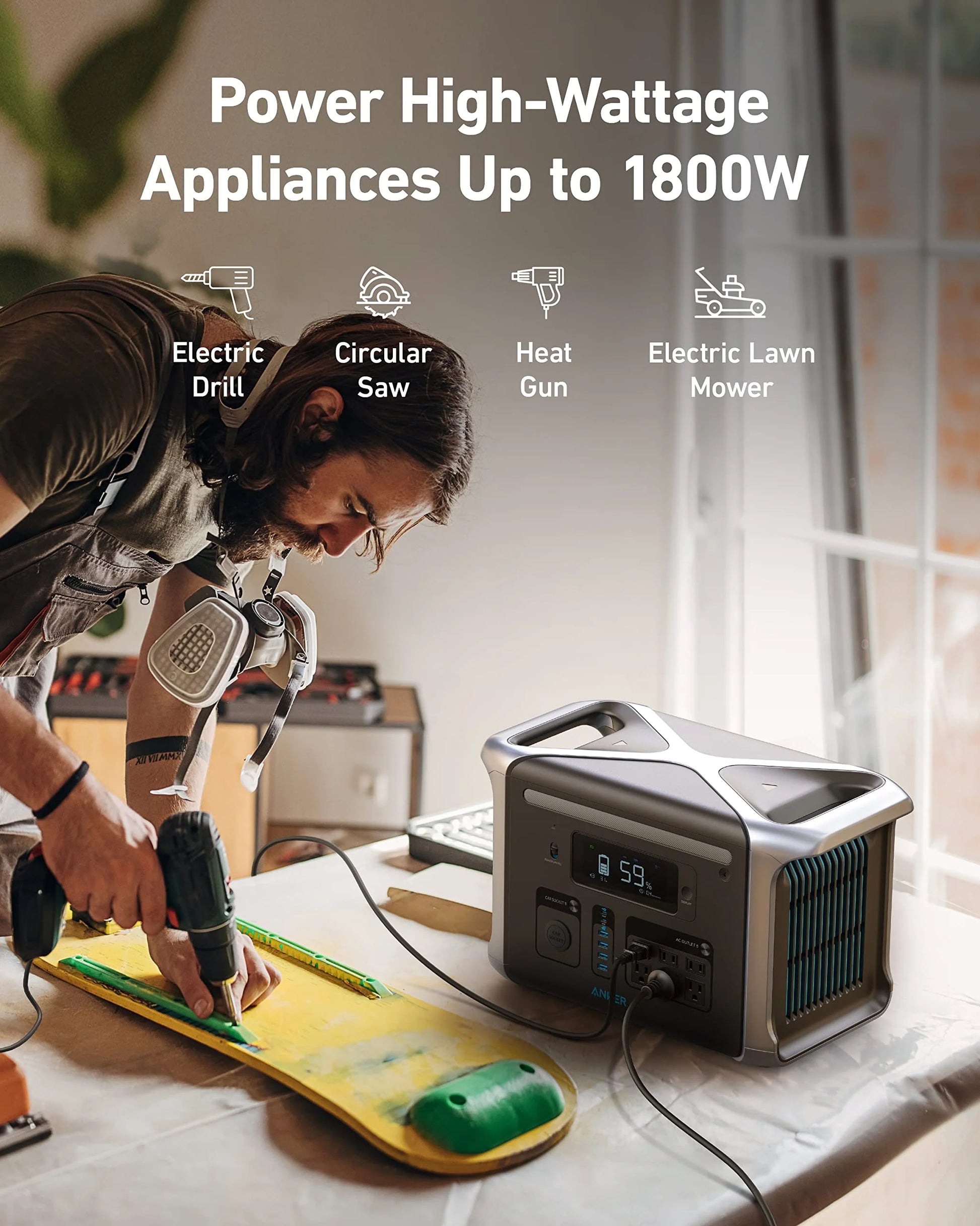 Anker PowerHouse 757 - 1229Wh | 1500W