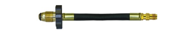 Propane Pigtail – POL Handwheel x 1/4" Inverted
