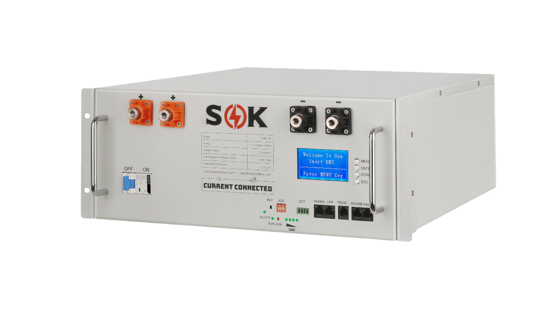 SOK Battery side