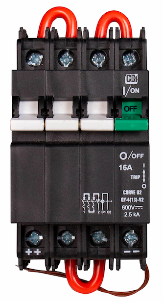 MidNite MNEPV-600RT 20A 600VDC DIN Rail Mount Breaker